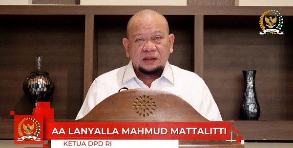 Di Pencanangan Zona Integritas Setjen DPD RI, LaNyalla Singgung Road Map Reformasi Birokrasi