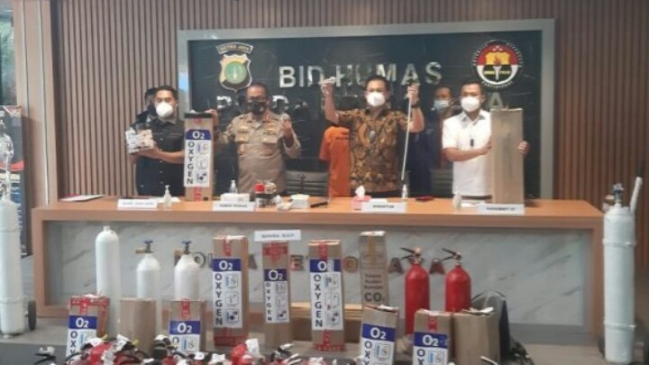 Sulap Tabung Pemadam Jadi Tabung Oksigen, Polisi: Bisa Meledak