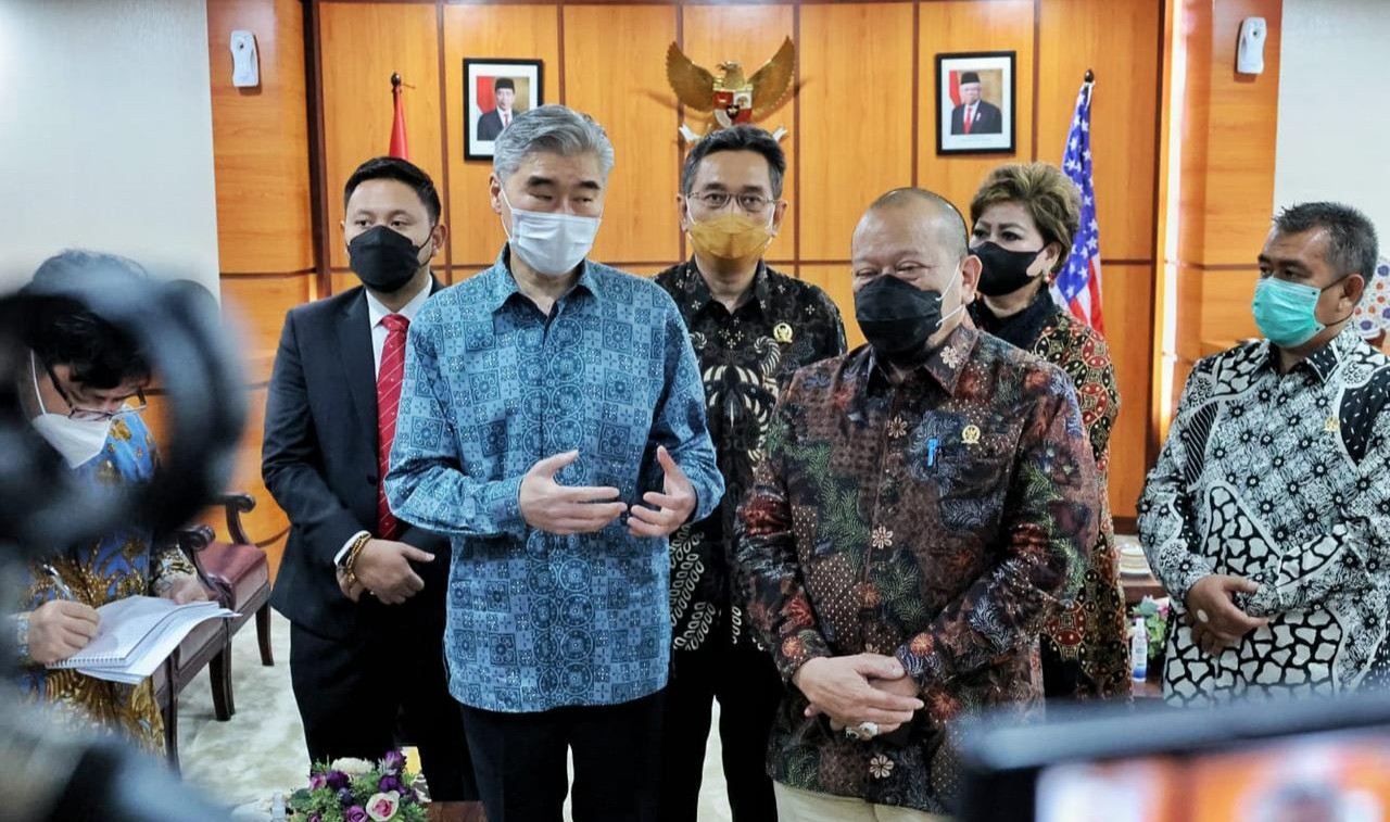 Temui Lanyalla, Dubes AS Dukung Penguatan Peran DPD RI