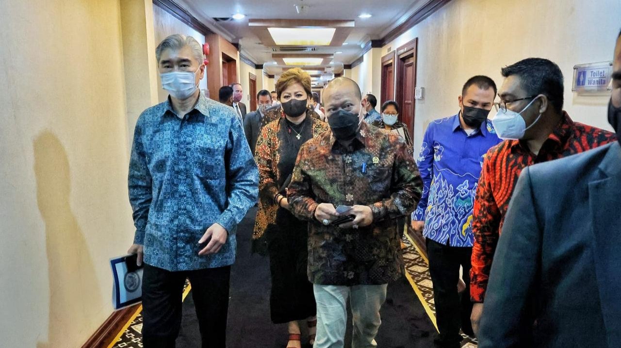 Bertemu Dubes AS, LaNyalla Singgung Pernyataan Joe Biden Soal Jakarta Tenggelam