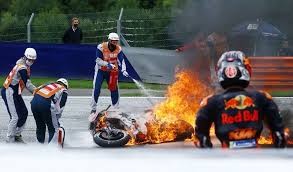 Insiden Motornya Terbakar, Pedrosa: Saya Kaget Berada di Situasi Ini