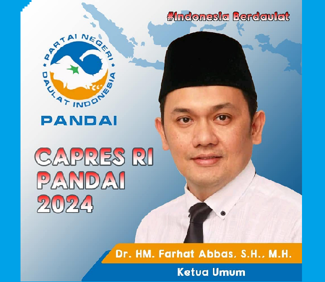 Dirikan Partai Pandai, Farhat Abbas: Kita Berharap Bisa Dilirik Ibu-ibu di Indonesia 