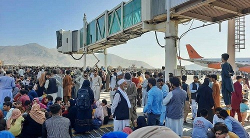 Pasca Presiden Afghanistan Kabur, Lima Orang Tewas Akibat Kekacauan di Bandara Kabul
