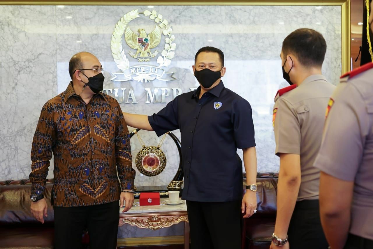 Bamsoet Apresiasi Mahasiswa PTIK Berikan Penyuluhan Vaksinasi Covid-19