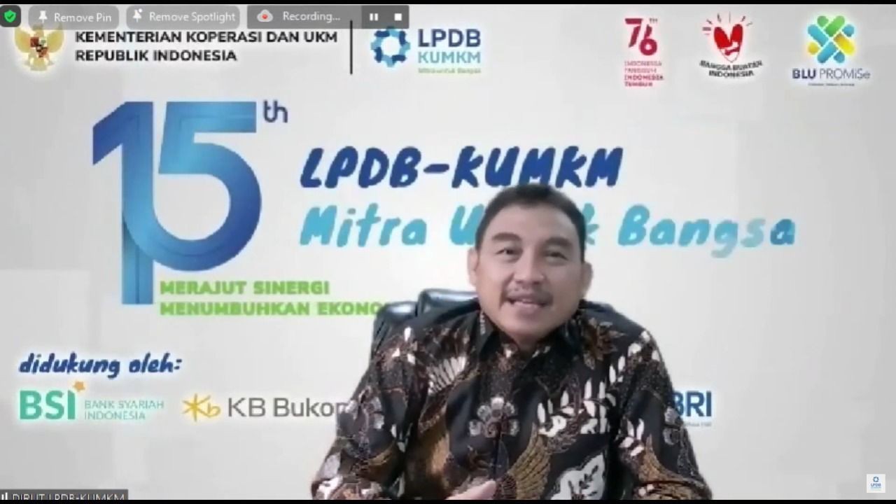 HUT ke-15, Dirut LPDB-KUMKM Klaim Lembaganya Sudah Toren Sejumlah Prestasi