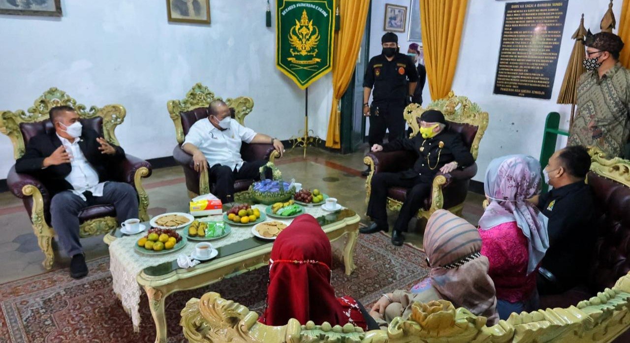 Kunker ke Sumedang, Ketua DPD RI Tinjau Lokasi Festival Adat Kerajaan Nusantara 2021