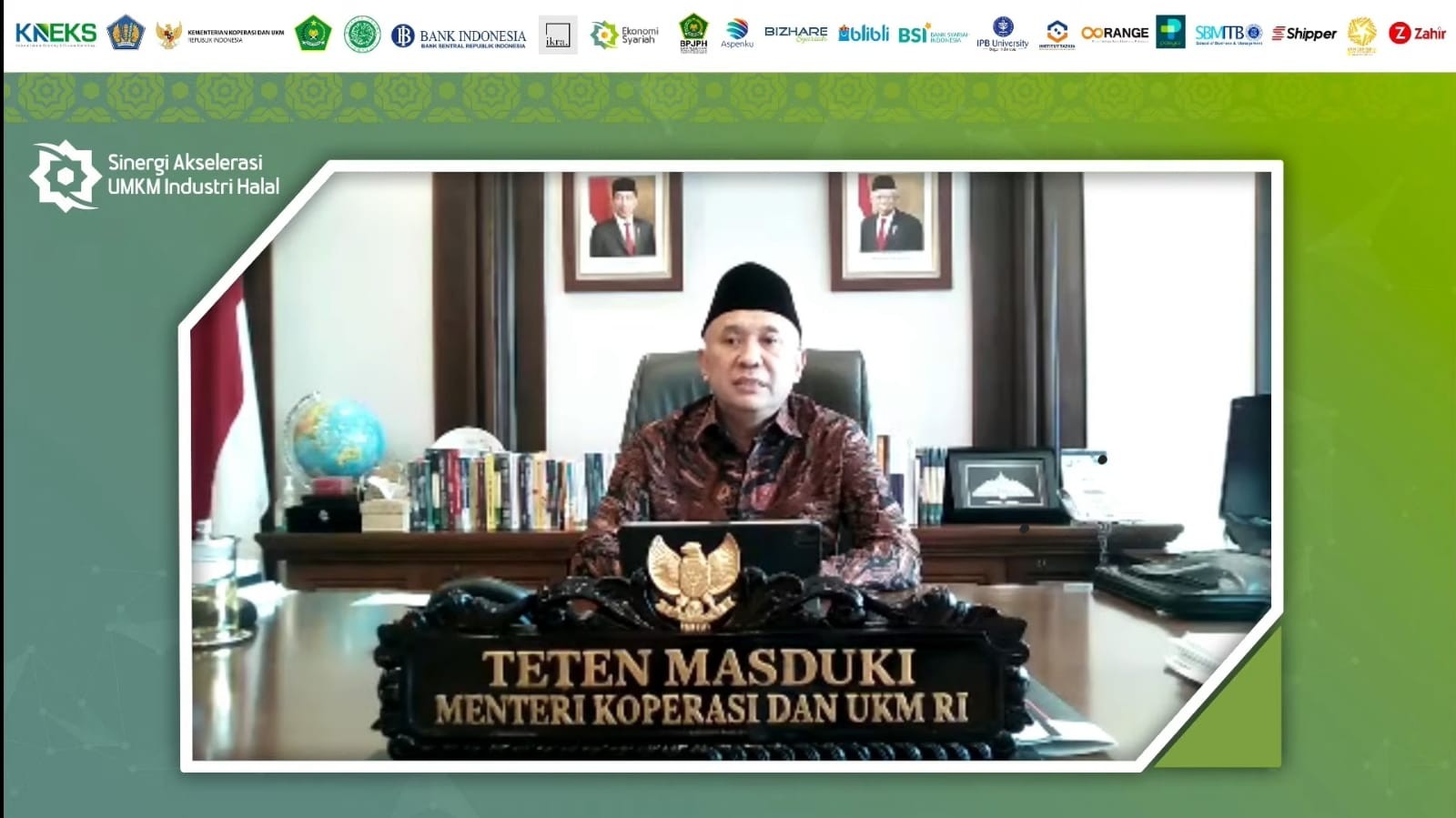 Pengembangan Industri Halal Harus Sejalan dengan kebijakan Pro UMKM