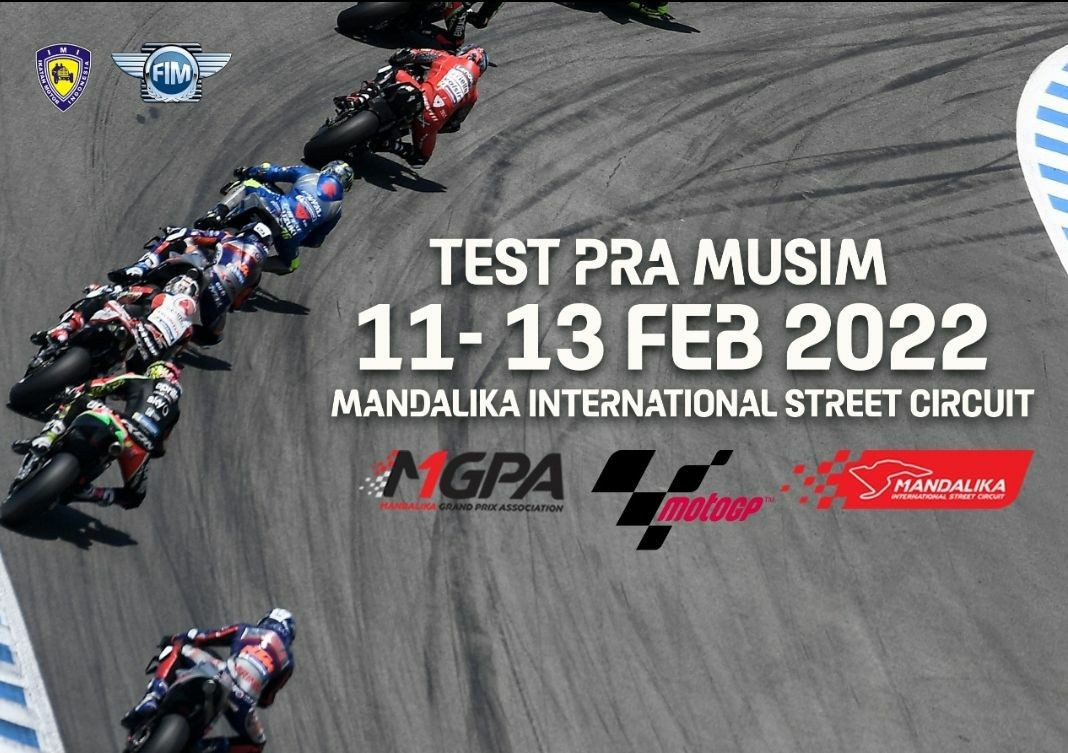 Wow....! Sirkuit Mandalika jadi Tempat Penyelenggara Tes Pramusim MotoGP Dunia