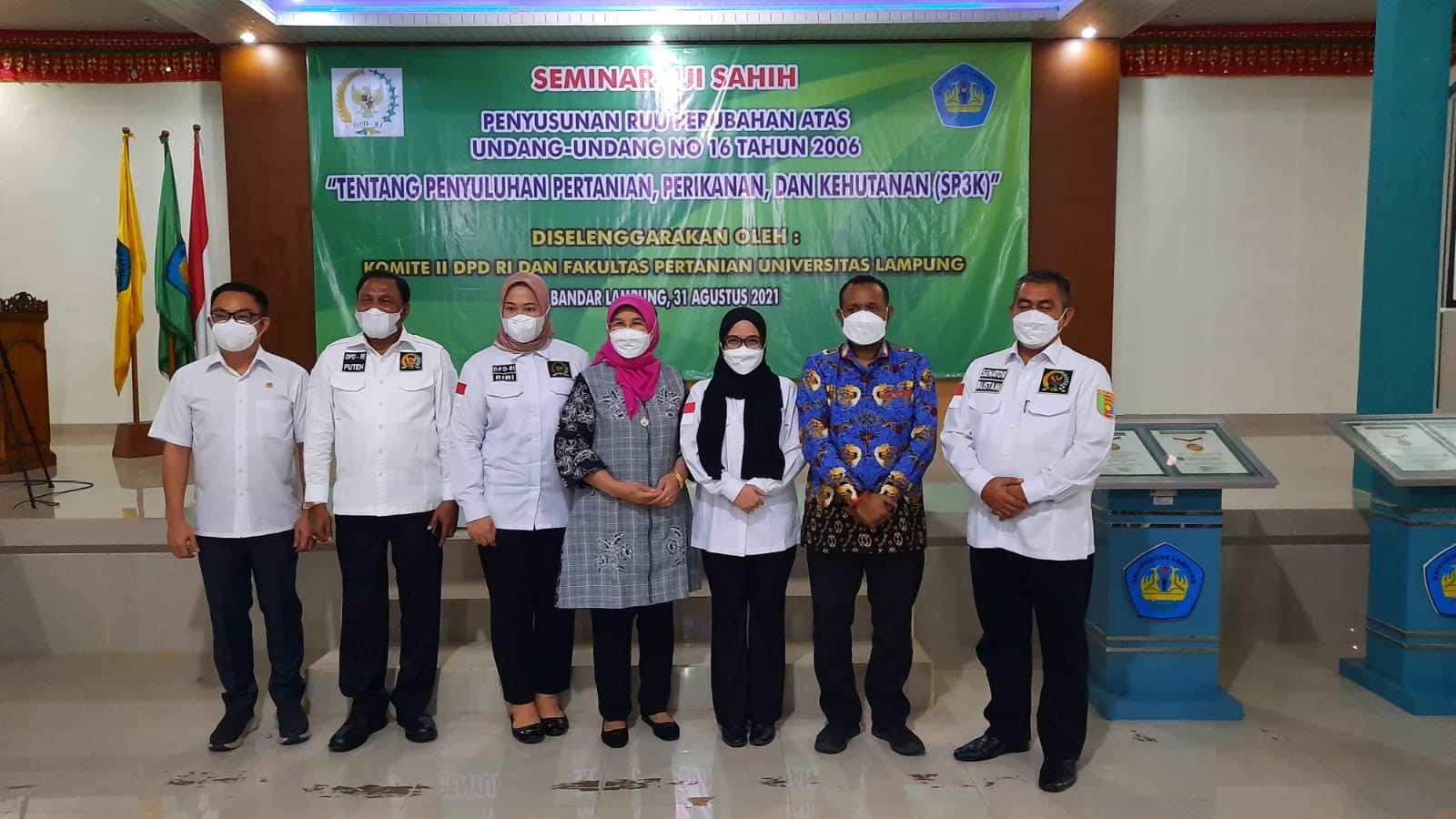 Komite II DPD RI Serap Aspirasi Akademisi Unila Terkait RUU SP3K
