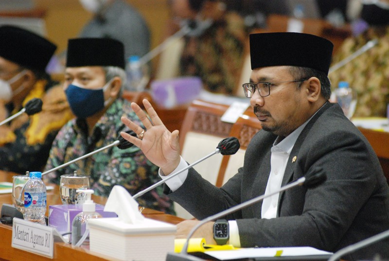 Menteri Agama RI Raker Dengan Komisi VIII DPR RI