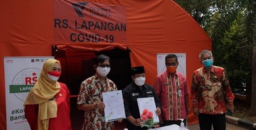 Dompet Dhuafa Resmikan Rumah Sakit Darurat Lapangan
