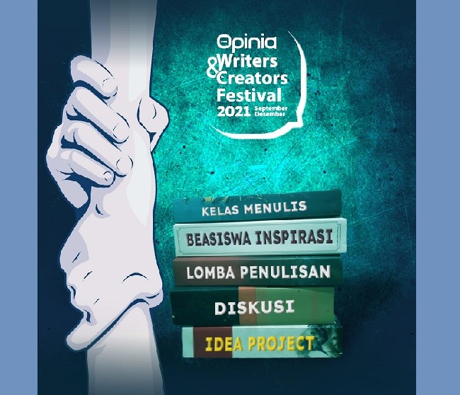 Yuk, Ikutan Opinia Writers & Creators Festival 2021
