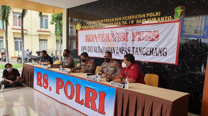 Bertambah Dua Orang, Total Tujuh Korban Kebakaran Lapas Tangerang Teridentifikasi