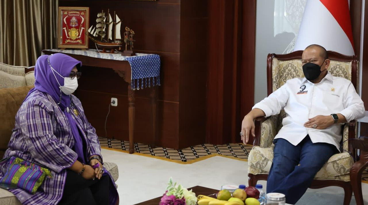 Ketua DPD RI Berharap Festival Adat Kerajaan Nusantara 2021 Berjalan Sesuai Rencana