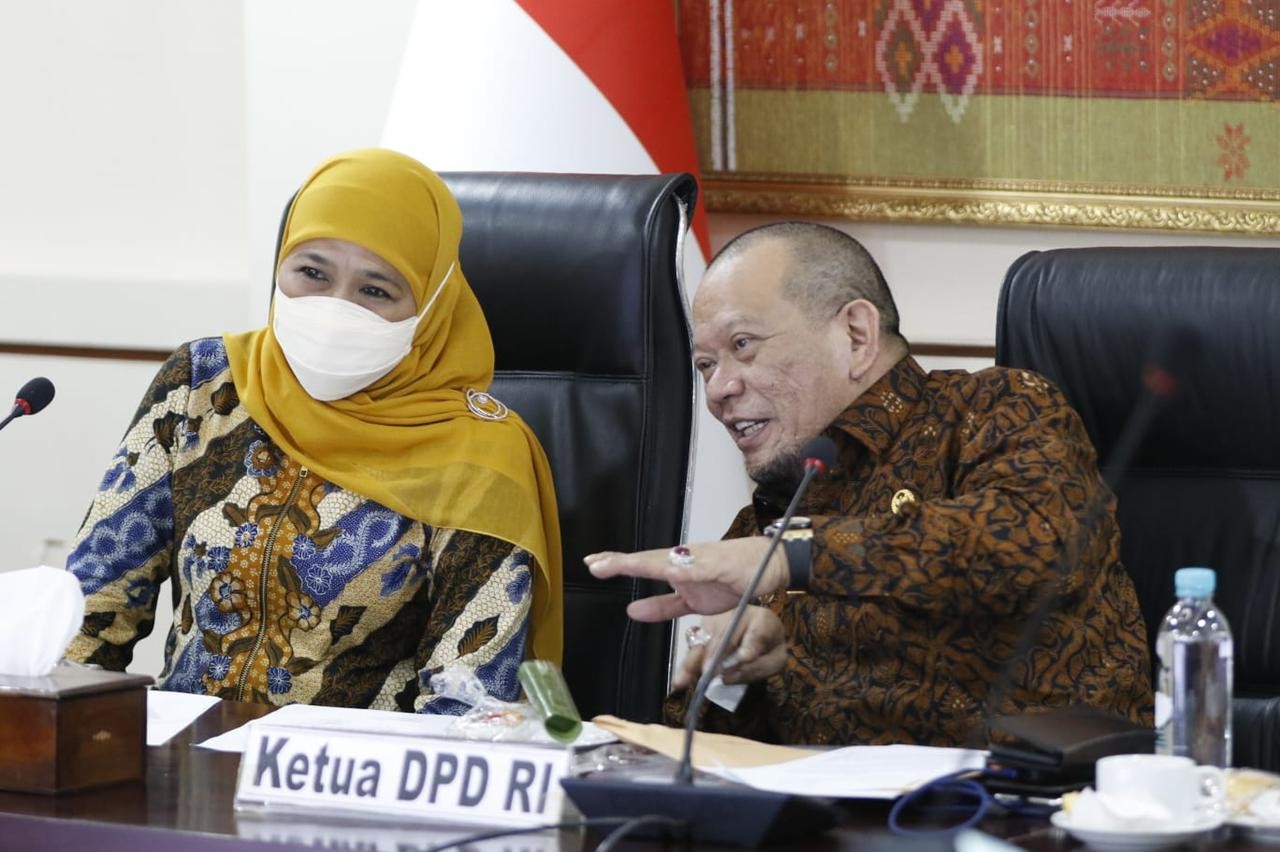 Jatim Provinsi Pertama Turun ke Level 1, Ketua DPD RI Beri Apresiasi