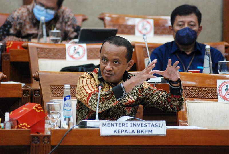 Menteri Investasi Raker Dengan Komisi VI DPR RI