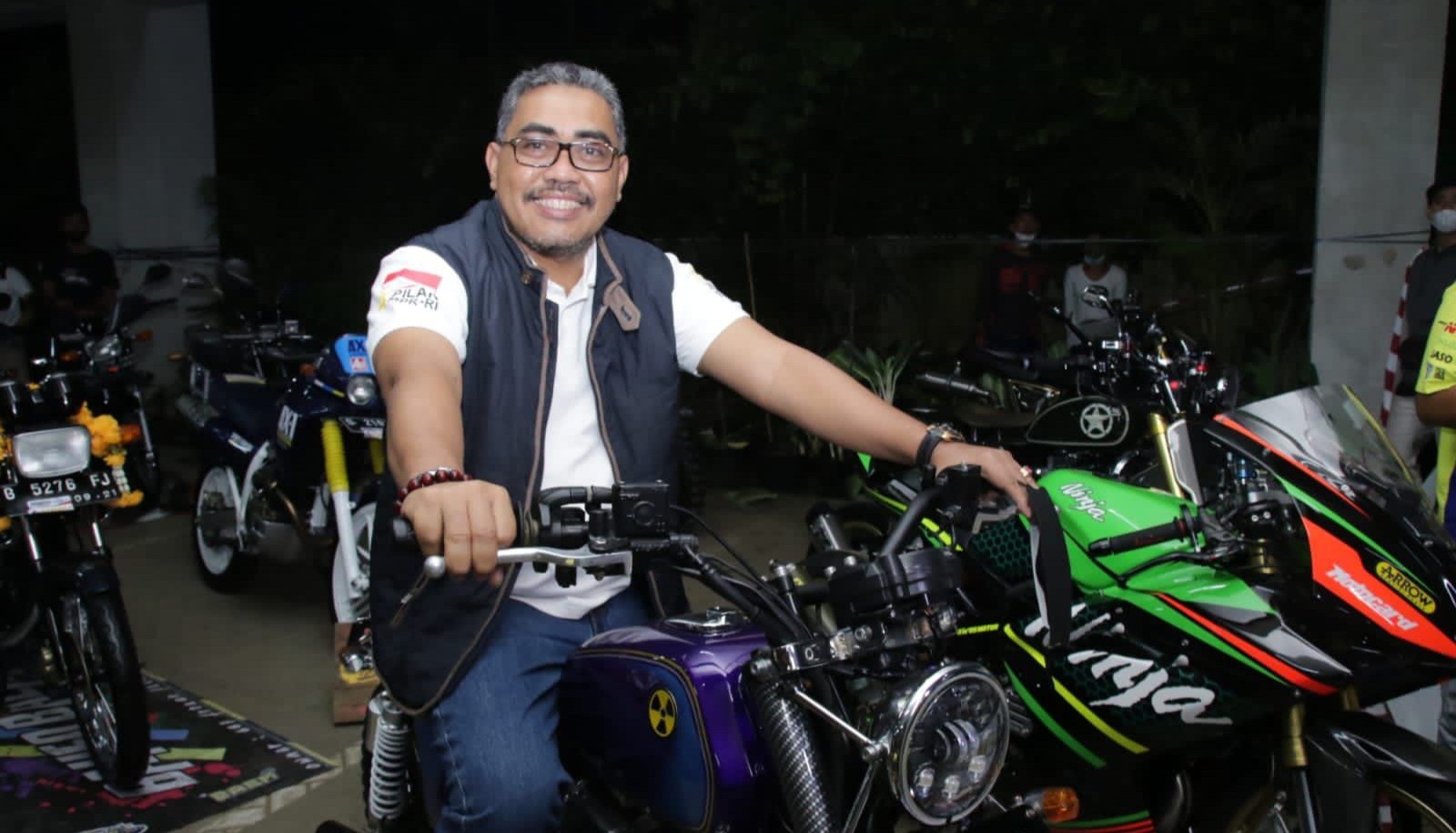 Kreasi Motor Antik Karya Anak-anak Muda Bikin Gus Jazil Terpukau