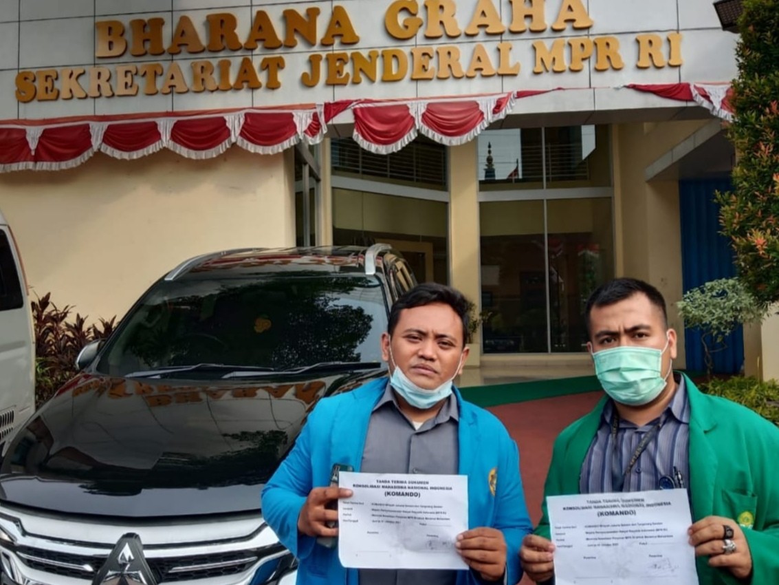 Peringati Hari Kesaktian Pancasila, KOMANDO Desak Pimpinan MPR Temui Mahasiswa