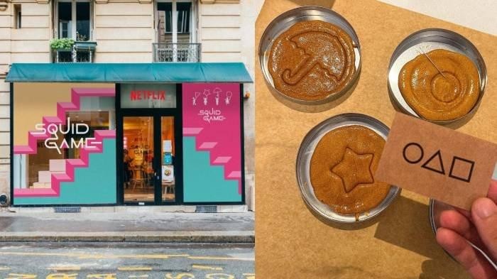 Rayakan Kesuksesan, Netflix Buat Cafe Bernuansa Squid Game di Paris