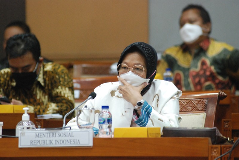 Mensos Bahas Anggaran Bencana