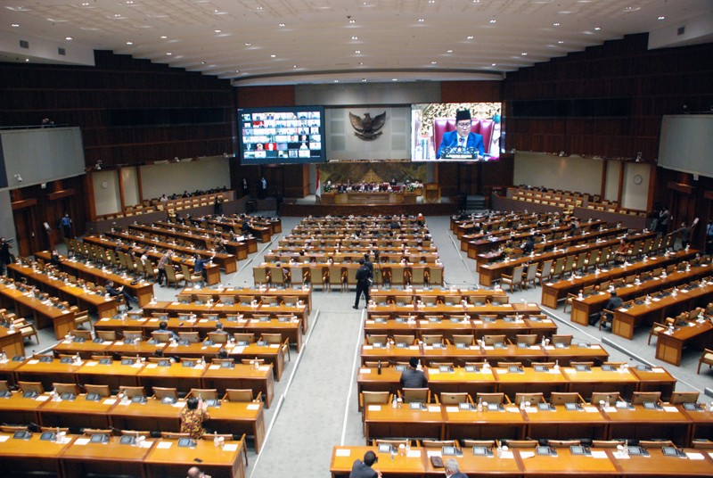 Rapat Paripurna DPR RI Ke-7 Masa Persidangan I Tahun Sidang 2021-2022
