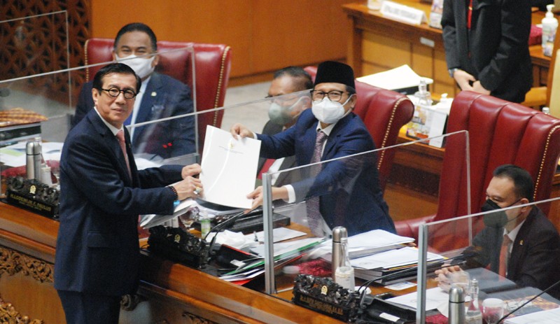 Pendapat Pemerintah Terhadap RUU Usul Inisiatif Komisi II DPR