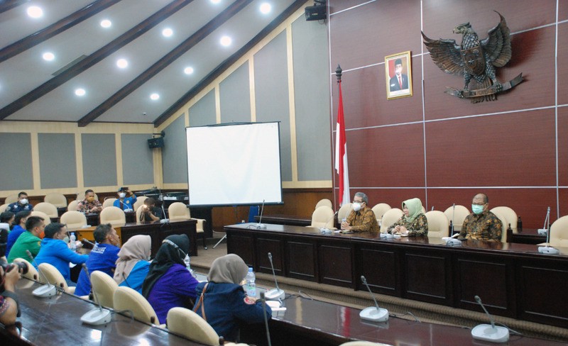 Perwakilan Mahasiswa Komando Diterima MPR RI