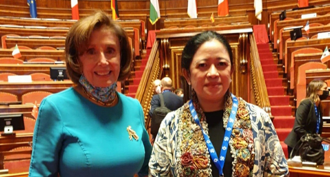 Puan Sampaikan Program Ketahanan Pangan RI dalam Forum Parlemen G20 di Italia