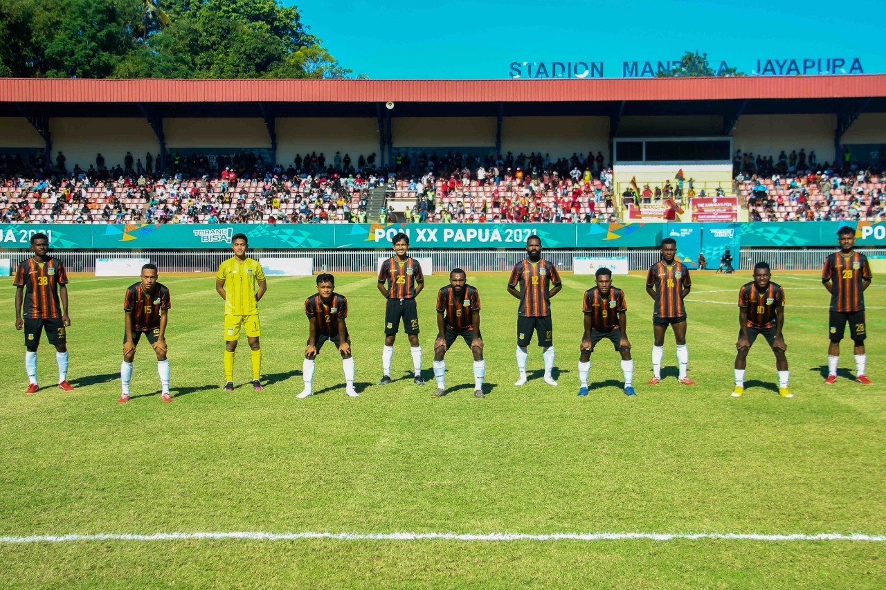Sepak Bola PON XX, Papua dan Aceh akan Bertemu di Final