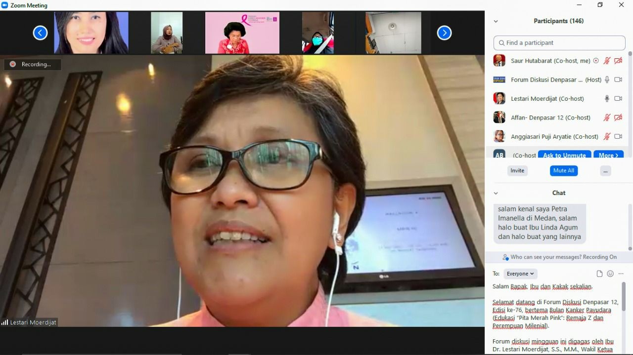 Kanker Payudara Serang Generasi Muda, Upaya Preventif Harus Masif