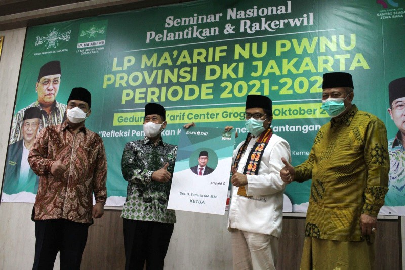 Unit Usaha Syariah Bank DKI Jalin Kerjasama Dengan LP Ma'arif Nahdlatul Ulama PWNU DKI Jakarta