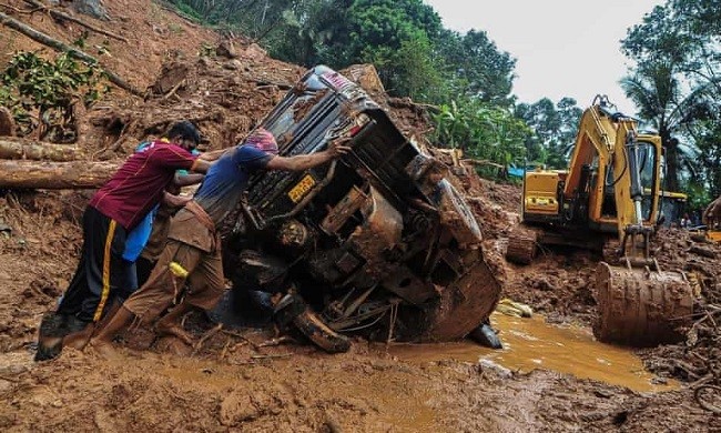 Hujan Deras, Tanah Longsor di India Tewaskan 25 Orang