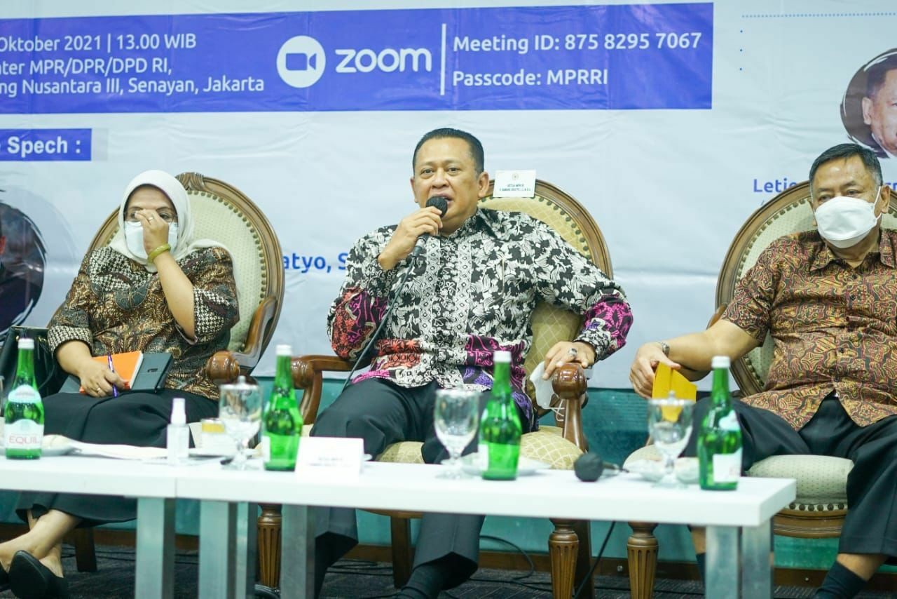 Bamsoet: MPR Lembaga Negara yang Paling Tepat Untuk Menyelesaikan Masalah-masalah Kebangsaan