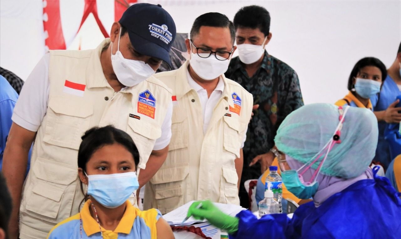 Sambut KTT G20 di Indonesia Timur, LPDB-KUMKM Gelar Vaksinasi di Labuan Bajo
