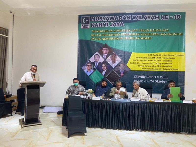 Aklamasi, M Taufik Kembali Terpilih Jadi Presidium KAHMI Jaya Periode 2021-2026
