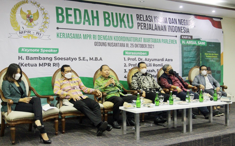 Bedah Buku Karya  Wakil Ketua MPR RI Arsul Sani