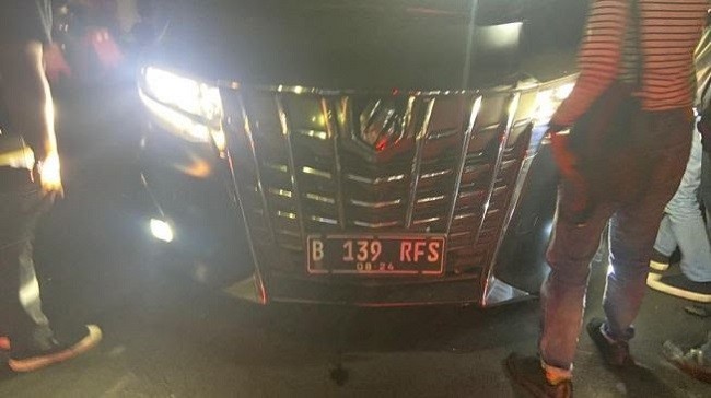 Polisi Pastikan Pelat RFS Mobil Milik Rachel Vennya Bukan Nopol Khusus 