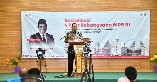 Sosialisasi Empat Pilar MPR RI di Universitas Islam Negeri Syarif Hidayatullah, Bamsoet Tegaskan Pentingnya Pendidikan Pancasila 