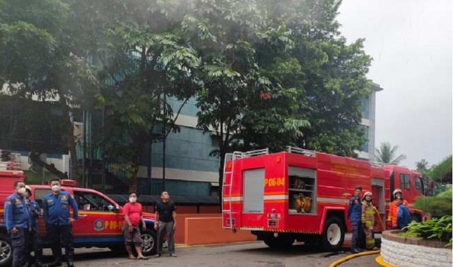 Kantor Basarnas Terbakar Akibat Korsleting Listrik dari Kulkas