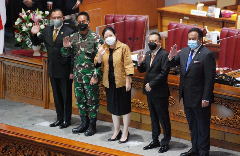 Tok!! Jenderal Andika Perkasa Sah Sebagai Panglima TNI oleh Paripurna DPR