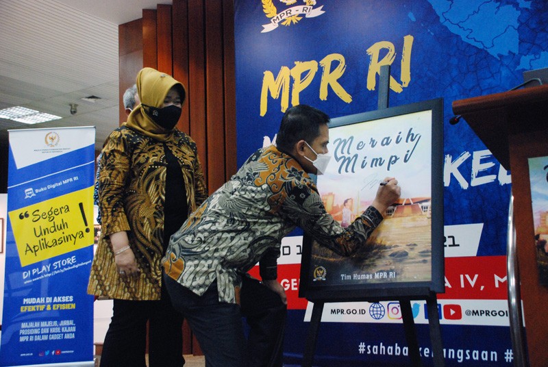Peluncuran Novel MPR RI “Meraih Mimpi”