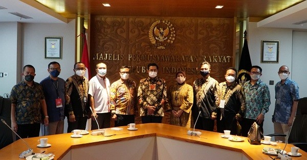 Bertemu Pengurus Puskopkar DKI, Fadel Muhammad Bahas Kesejahteraan Anggota 