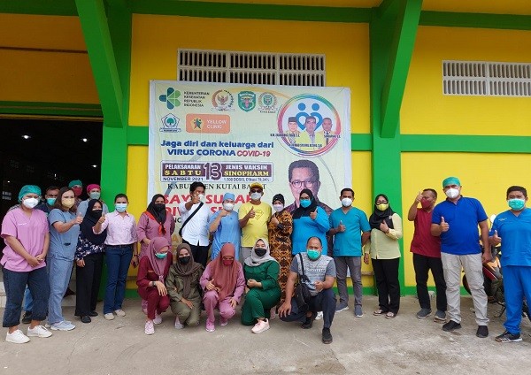 DPD RI Lakukan Vaksinasi 3 Kecamatan Kutai Barat 