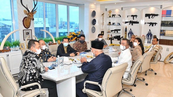Terima Gubernur Sumatera Barat, MPR RI Dorong Inpres Tentang Pembangunan Monumen Nasional Bela Negara