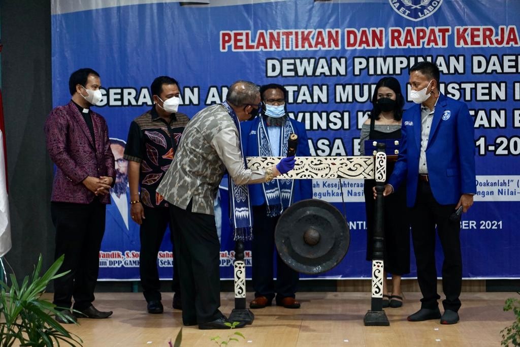 GAMKI Komitmen Dukung Presiden Wujudkan Visi Indonesia Sentris