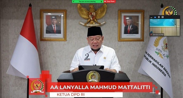 Ketua DPD RI: Ada Kelakar, Wajah Legislasi Nasional Ditentukan 9 Ketum Parpol