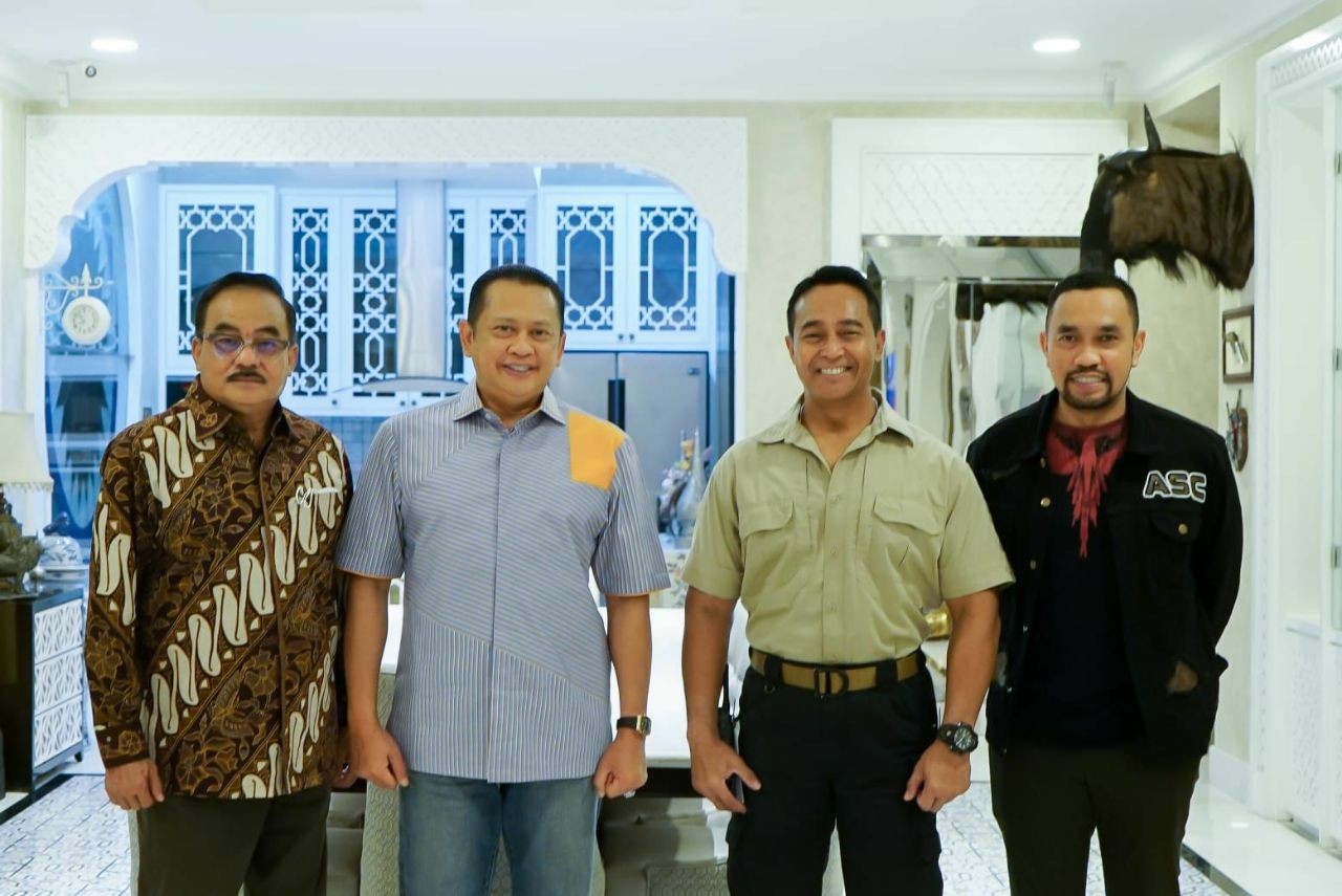 Bertemu Panglima TNI, Bamsoet Dukung Kebijakan Panglima TNI di Papua