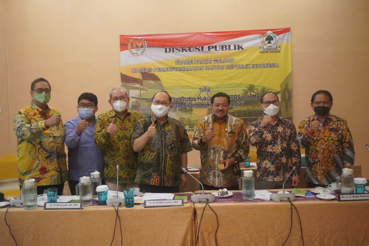 FPG MPR Gelar Diskusi Publik Bahas Status Hukum TAP MPRS Dalam Sistem Hukum Indonesia