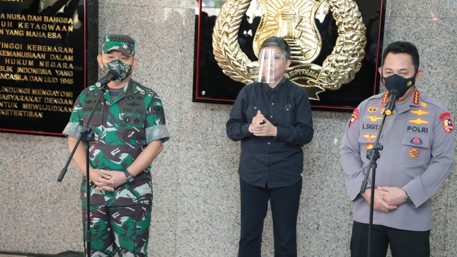 Silaturahmi dengan Kapolri, Ini Hal yang Dibahas Oleh KSAD Baru
