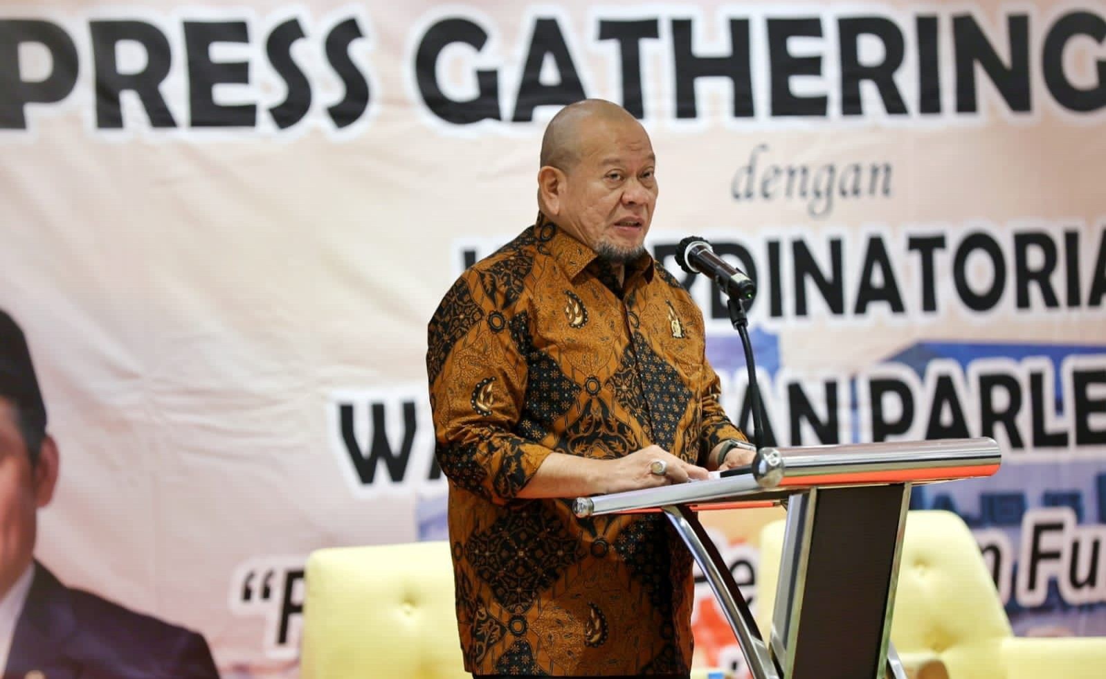 Kepada Wartawan Parlemen, LaNyalla Tegaskan DPD RI akan Diperkuat Lewat Amandemen Konstitusi